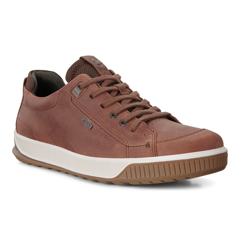 ECCO Mens Sneakers Brown - Byway Treds - NYS-560134